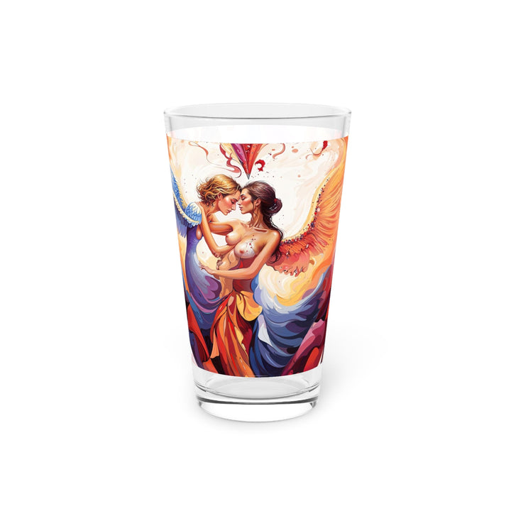 Celestial Love Embrace - Pint Glass - Mug - g(0D·IO) - 16oz - -