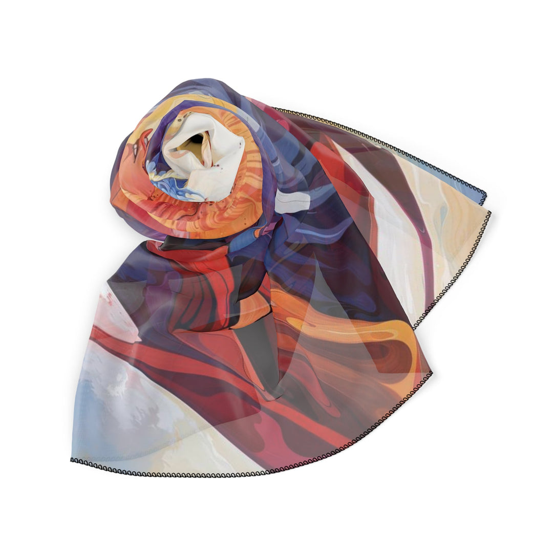 Celestial Love Embrace - Poly Scarf - Accessories - g(0D·IO) - Poly chiffon - 50" × 50" -