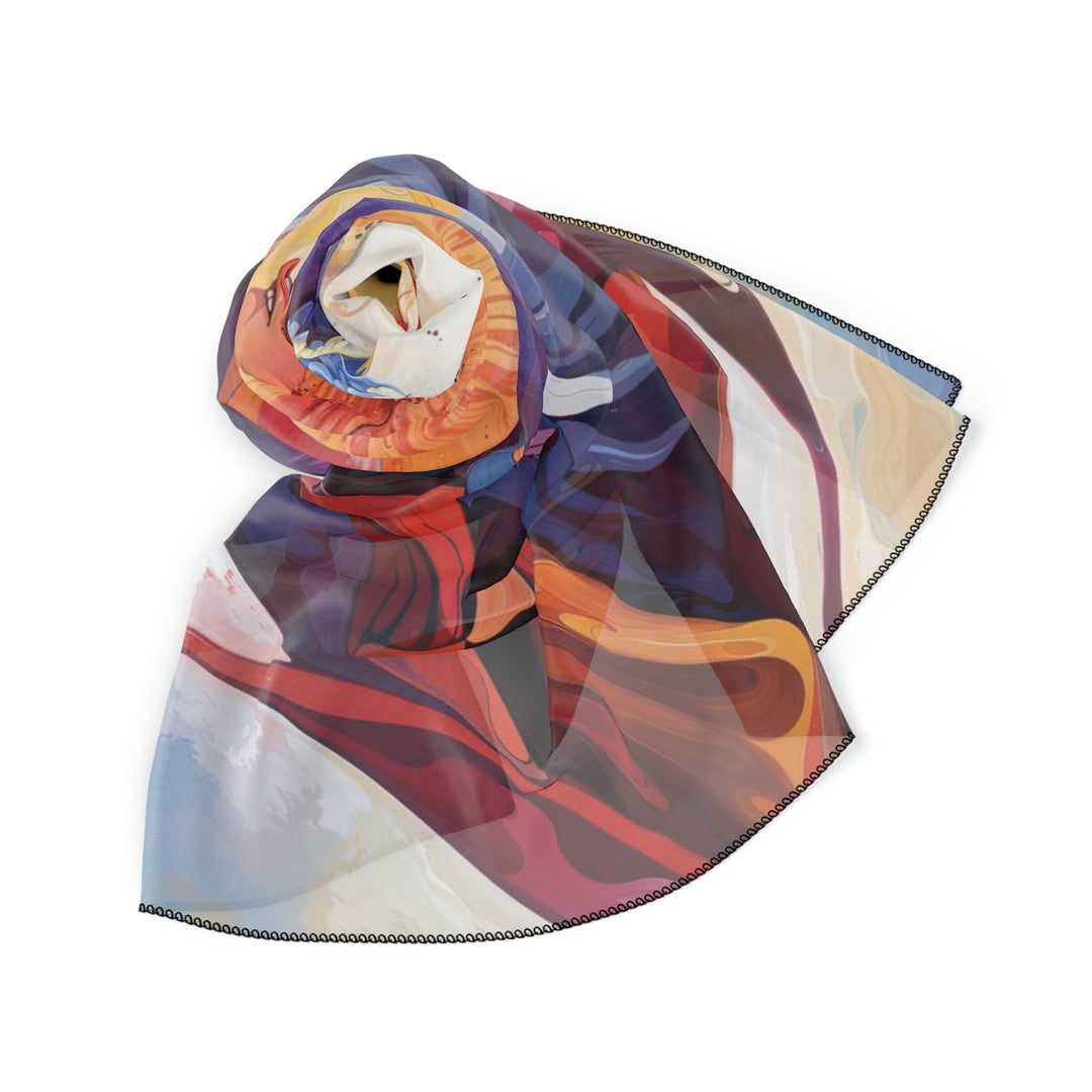 Celestial Love Embrace - Poly Scarf - Accessories - g(0D·IO) - Poly chiffon - 50" × 50" -