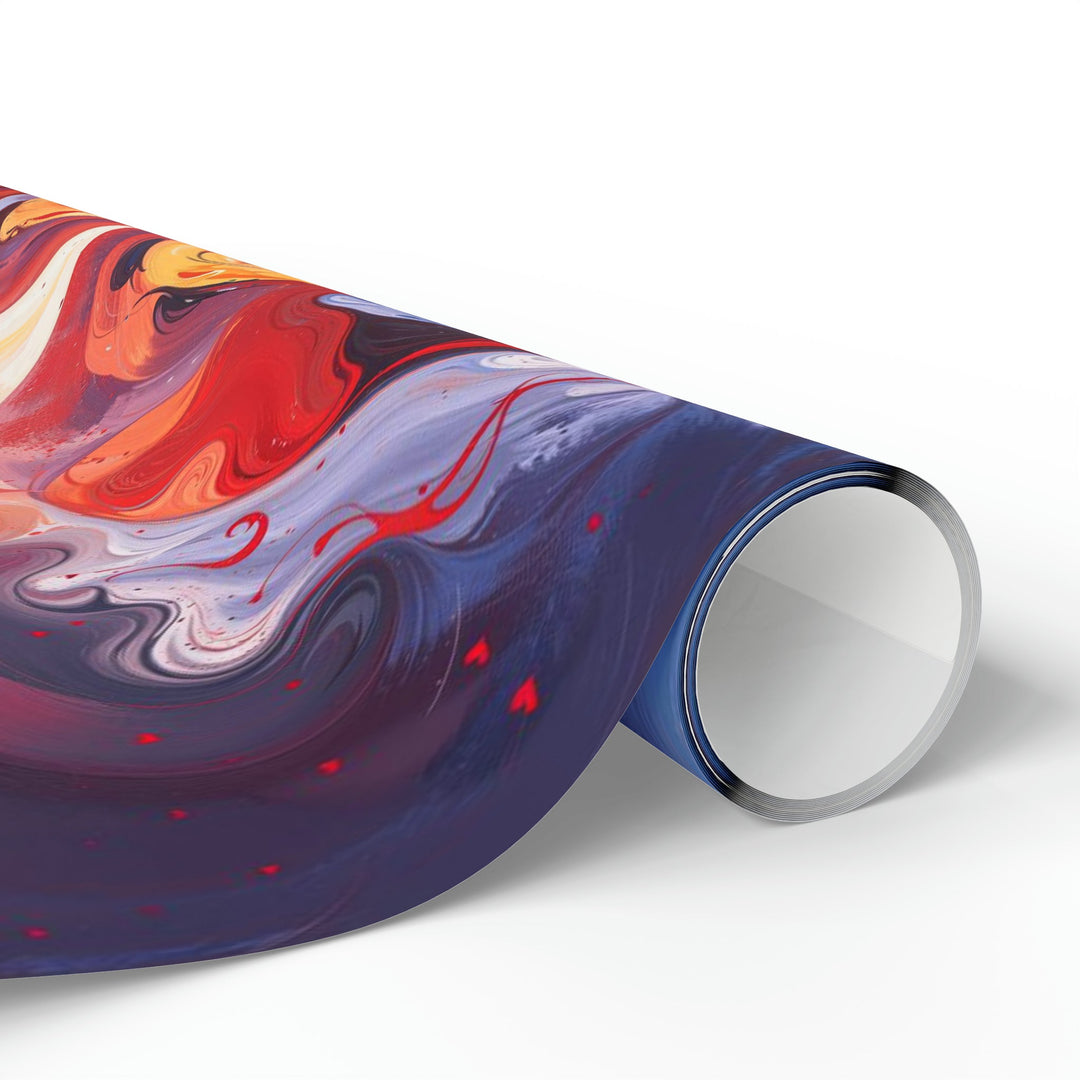 Celestial Love Embrace - Wrapping Paper - Home Decor - g(0D·IO) - 30'' x 72'' - Matte -