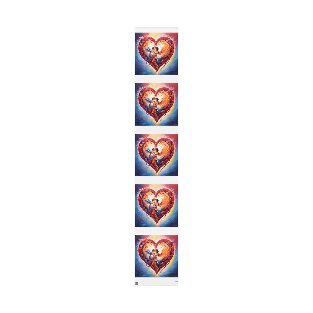 Celestial Love Embrace - Wrapping Paper - Home Decor - g(0D·IO) - 30" x 180" - Matte -