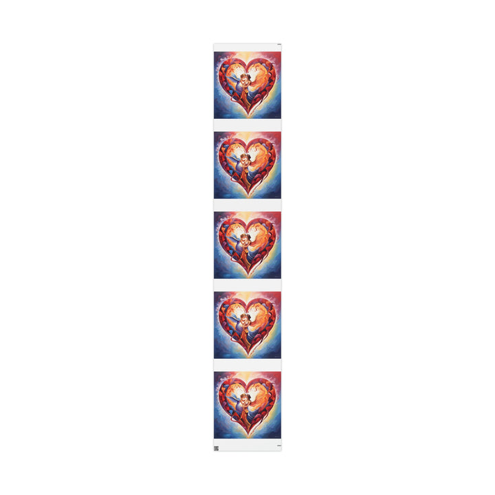 Celestial Love Embrace - Wrapping Paper - Home Decor - g(0D·IO) - 30" x 180" - Matte -
