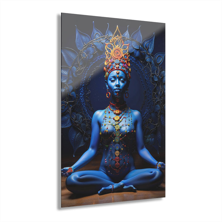 Celestial Mystic Tranquility - Acrylic Prints (French Cleat Hanging) - Home Decor - g(0D·IO) - 24" x 36" (Vertical) - 0.25'' -