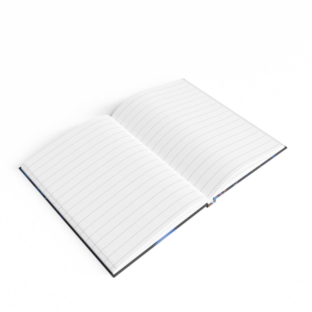 Celestial Mystic Tranquility - Hard Backed Journal - Paper products - g(0D·IO) - Graph - A5 - White