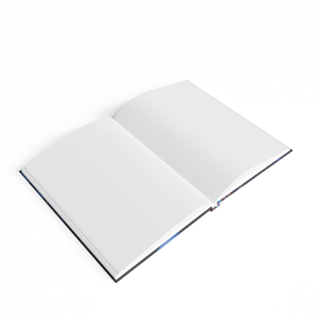 Celestial Mystic Tranquility - Hard Backed Journal - Paper products - g(0D·IO) - Graph - A5 - White