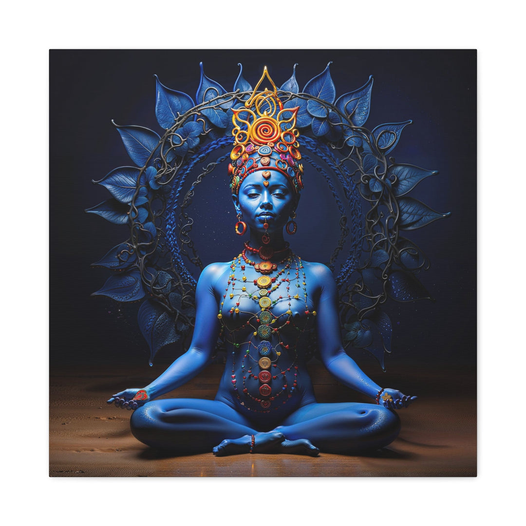 Celestial Mystic Tranquility - Matte Canvas Print 1.25" - Canvas - g(0D·IO) - 24″ x 24″ - 1.25" -