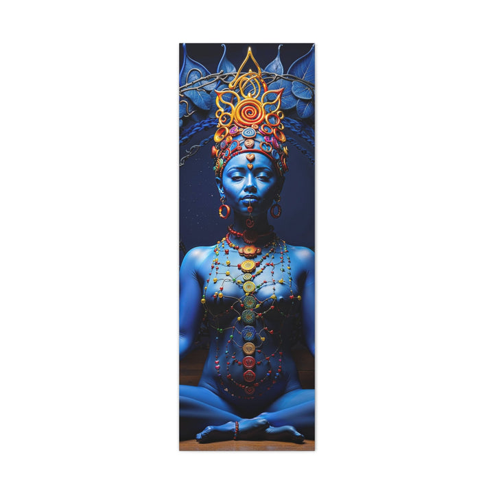 Celestial Mystic Tranquility - Matte Canvas Print 1.25" - Canvas - g(0D·IO) - 16" x 48" (Vertical) - 1.25" -