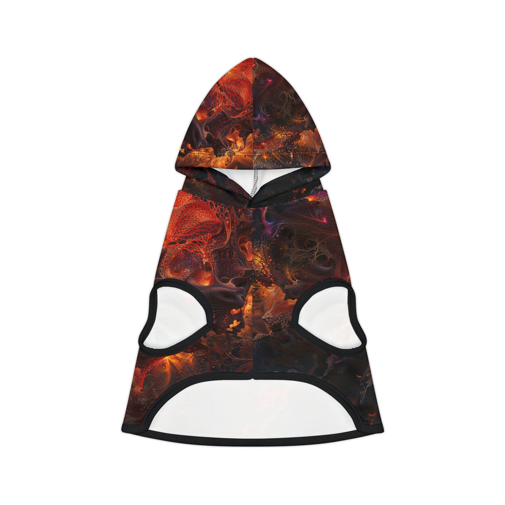 Chaotic Fiery Love - Pet Hoodie - Pets - g(0D·IO) - XXS - Black Rib -