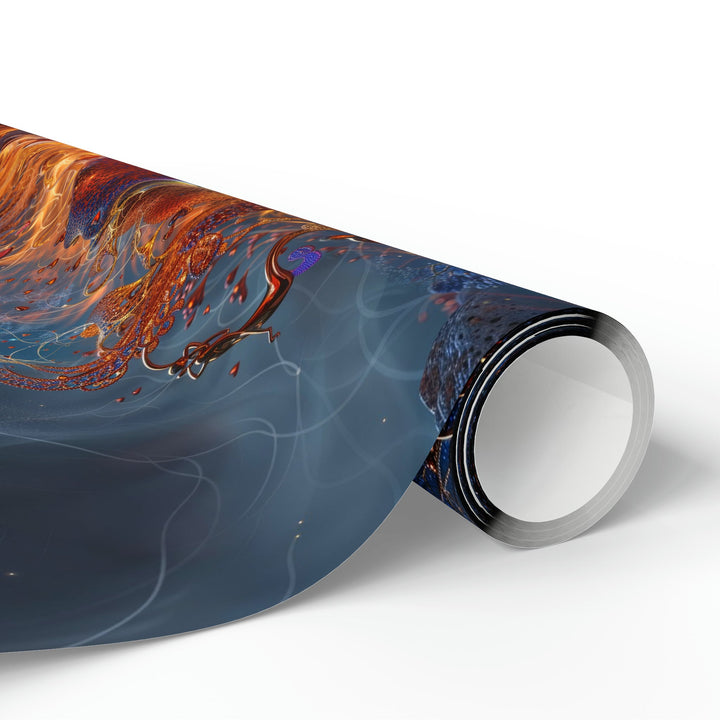 Chaotic Fiery Love - Wrapping Paper - Home Decor - g(0D·IO) - 30" x 180" - Matte -