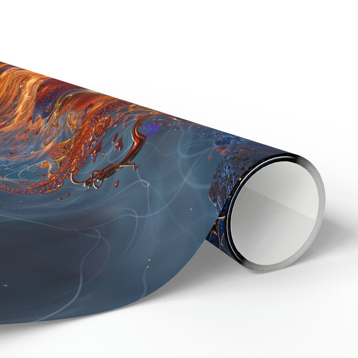 Chaotic Fiery Love - Wrapping Paper - Home Decor - g(0D·IO) - 30" x 180" - Matte -