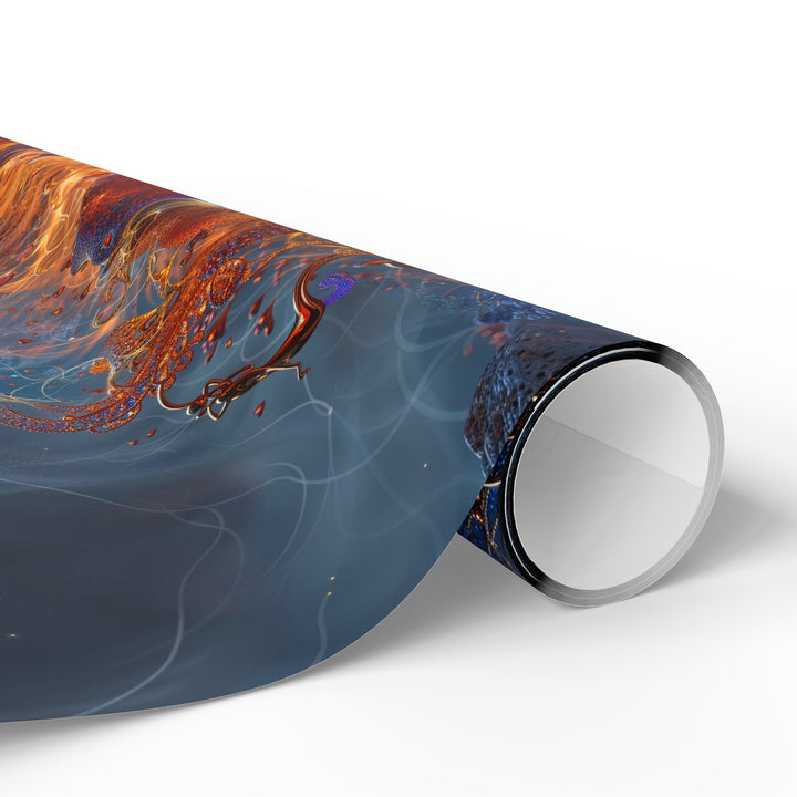 Chaotic Fiery Love - Wrapping Paper - Home Decor - g(0D·IO) - 30" x 180" - Matte -