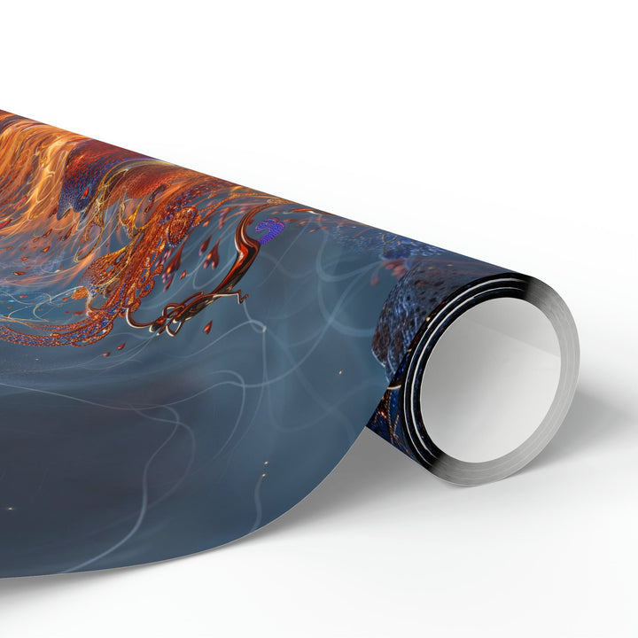 Chaotic Fiery Love - Wrapping Paper - Home Decor - g(0D·IO) - 30" x 180" - Matte -