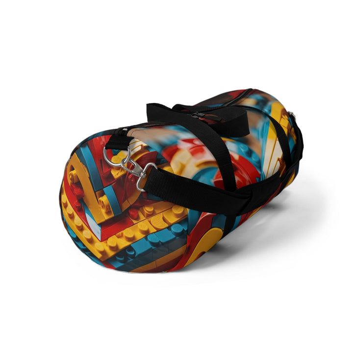 Colorful Bricks Heart - Duffle Bag - Bags - g(0D·IO) - Large - -