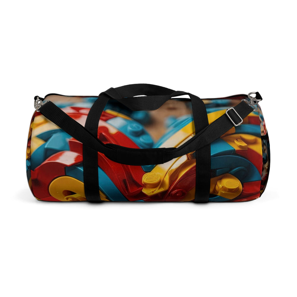 Colorful Bricks Heart - Duffle Bag - Bags - g(0D·IO) - Large - -