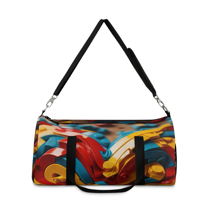 Colorful Bricks Heart - Duffle Bag - Bags - g(0D·IO) - Large - -