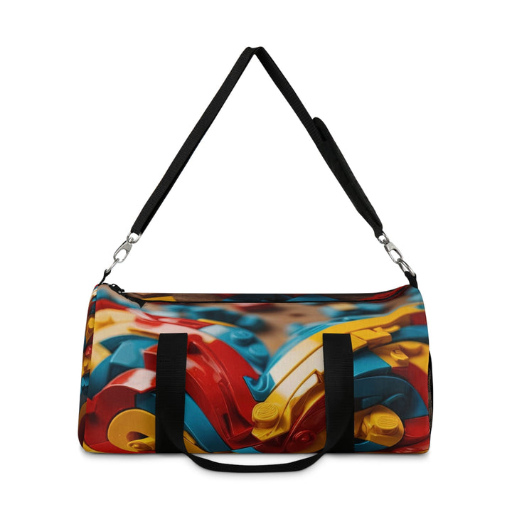 Colorful Bricks Heart - Duffle Bag - Bags - g(0D·IO) - Large - -