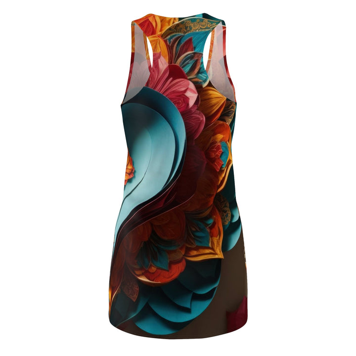 Colorful Heart Blossoms - Racerback Dress - All Over Prints - g(0D·IO) - XS - -