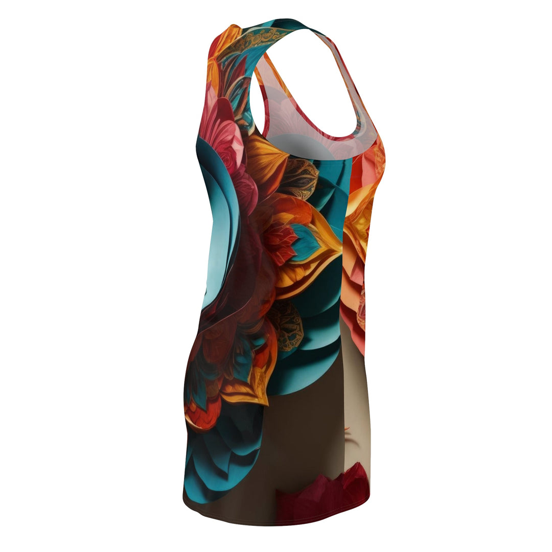 Colorful Heart Blossoms - Racerback Dress - All Over Prints - g(0D·IO) - XS - -
