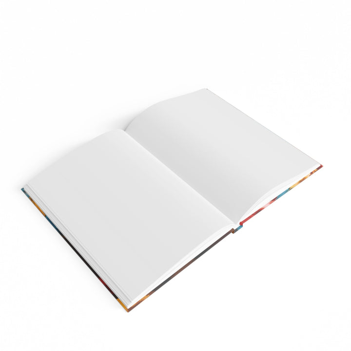 Colorful Heart Construction - Hard Backed Journal - Paper products - g(0D·IO) - Graph - A5 - White