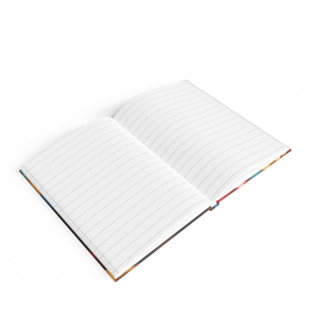 Colorful Heart Construction - Hard Backed Journal - Paper products - g(0D·IO) - Graph - A5 - White