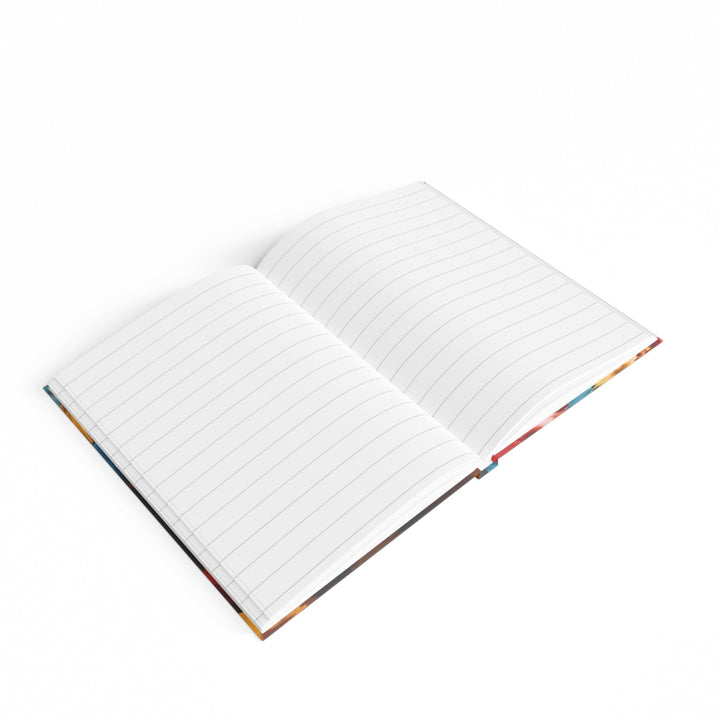 Colorful Heart Construction - Hard Backed Journal - Paper products - g(0D·IO) - Graph - A5 - White