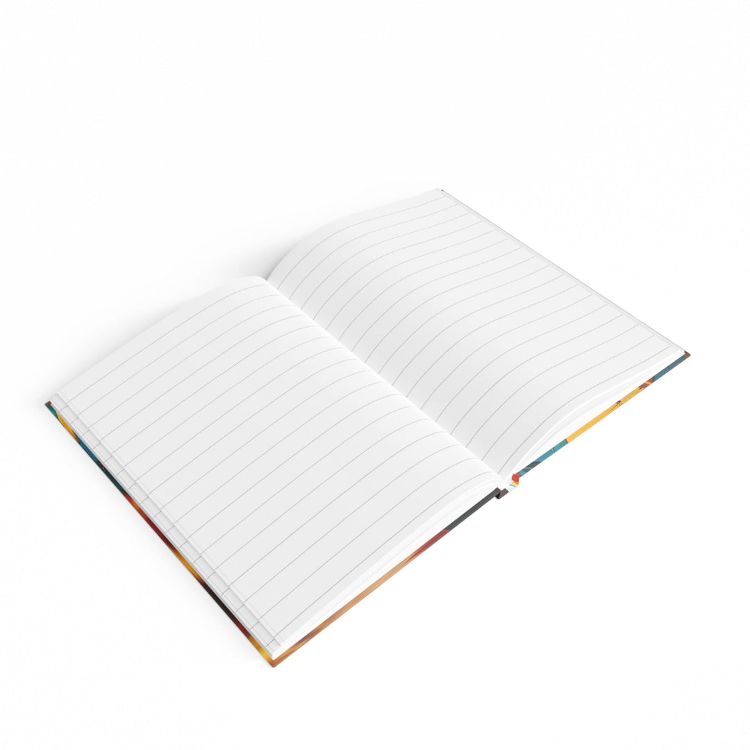 Colorful Heart Construction - Hard Backed Journal - Paper products - g(0D·IO) - Graph - A5 - White