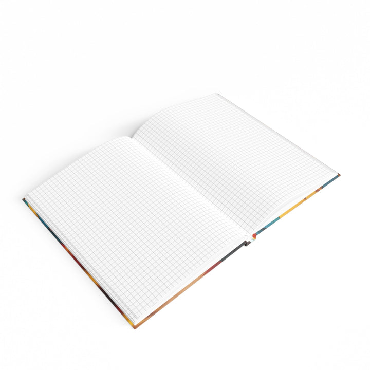 Colorful Heart Construction - Hard Backed Journal - Paper products - g(0D·IO) - Graph - A5 - White