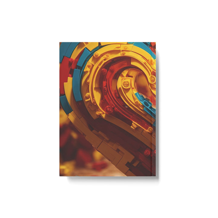 Colorful Heart Construction - Hard Backed Journal - Paper products - g(0D·IO) - Graph - A5 - White