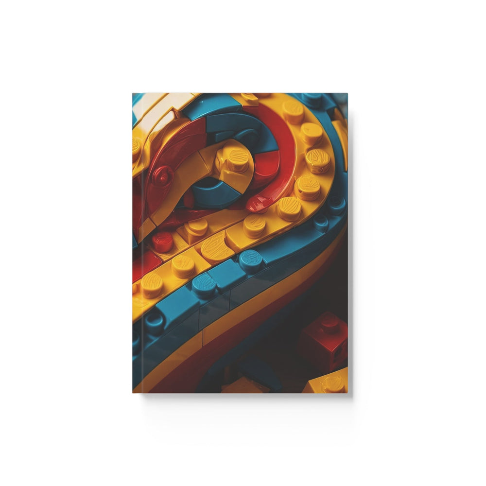 Colorful Heart Construction - Hard Backed Journal - Paper products - g(0D·IO) - Ruled line - A5 - White