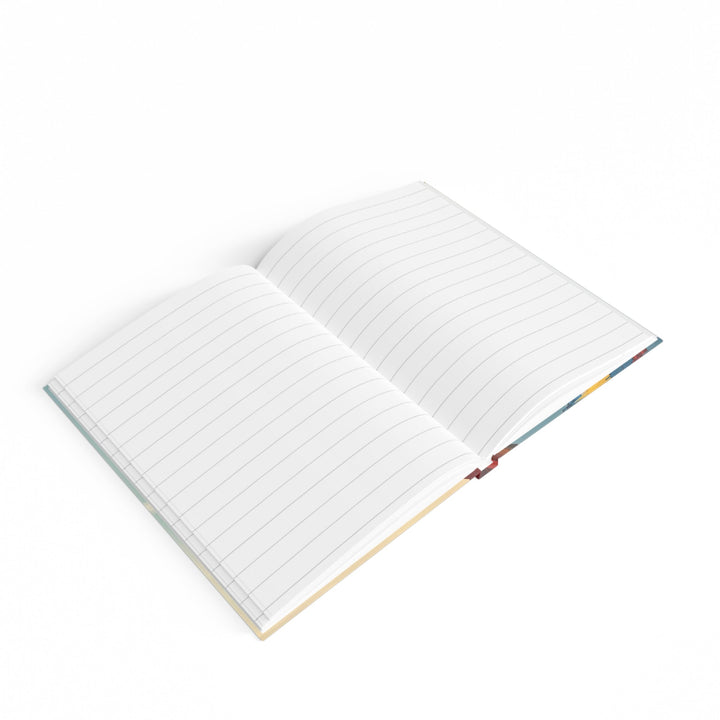 Colorful Heart Construction - Hard Backed Journal - Paper products - g(0D·IO) - Graph - A5 - White