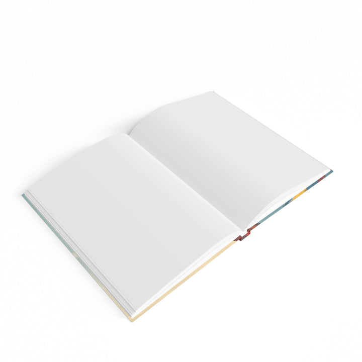 Colorful Heart Construction - Hard Backed Journal - Paper products - g(0D·IO) - Graph - A5 - White