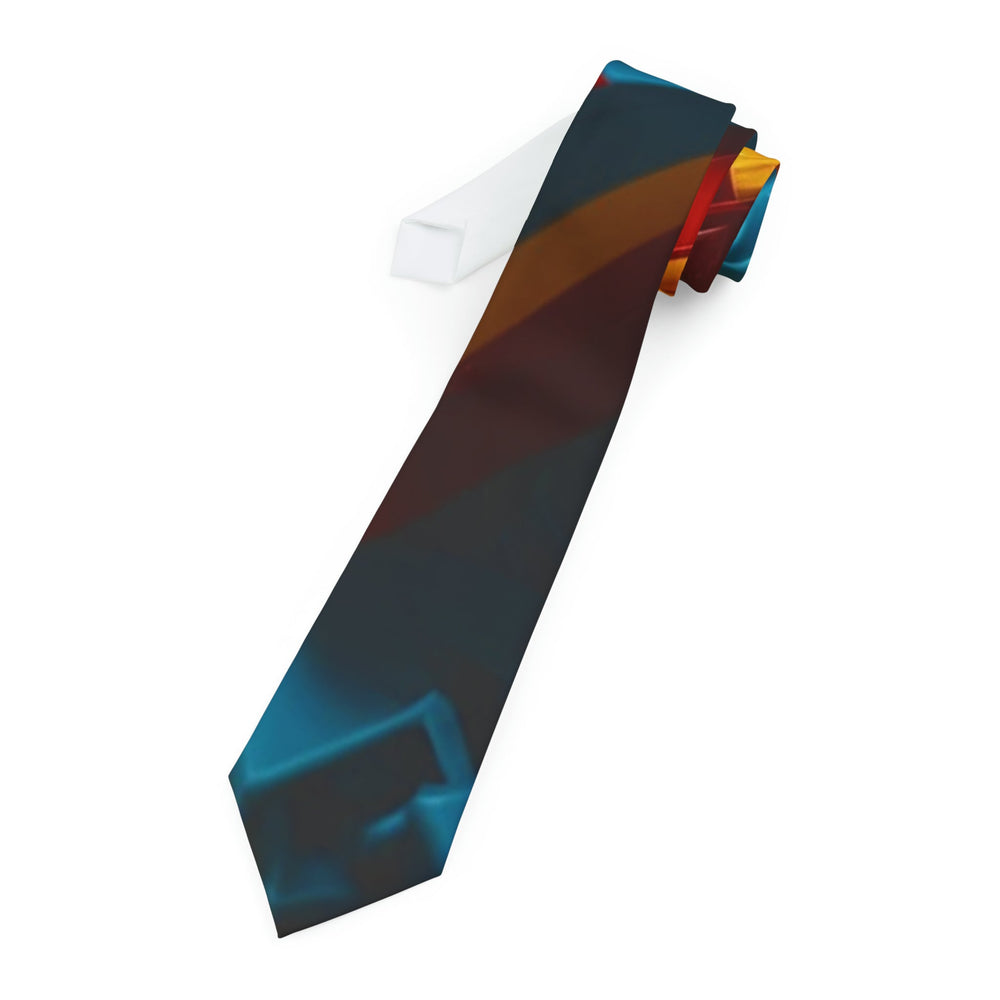 Colorful Heart Construction - Men's Necktie - Accessories - g(0D·IO) - One Size - -