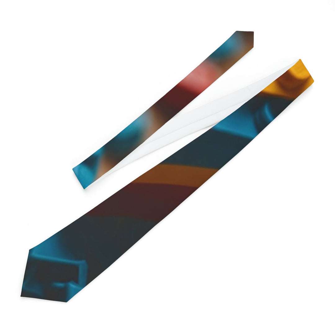 Colorful Heart Construction - Men's Necktie - Accessories - g(0D·IO) - One Size - -