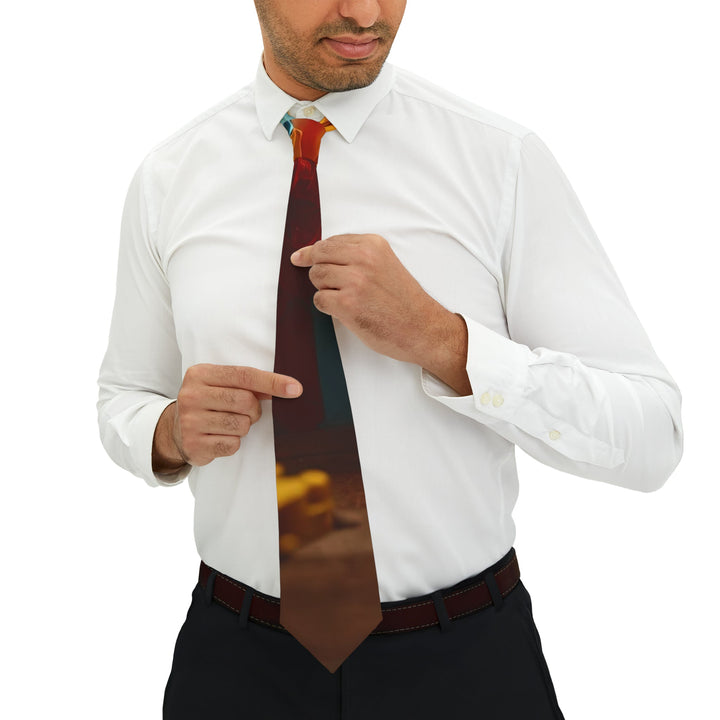 Colorful Heart Construction - Men's Necktie - Accessories - g(0D·IO) - One Size - -