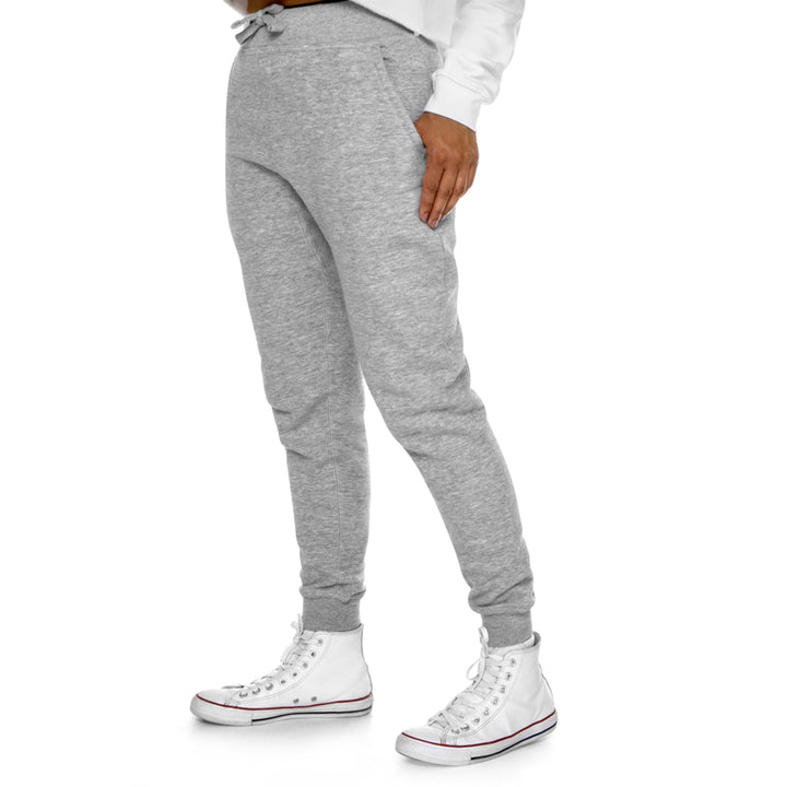 Colorful Heart Construction - Premium Fleece Joggers - Trousers - g(0D·IO) - Charcoal Heather - M -