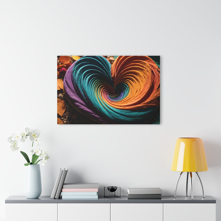 Colorful Heart Foliage - Acrylic Prints (French Cleat Hanging) - Home Decor - g(0D·IO) - 24" x 36" (Vertical) - 0.25'' -