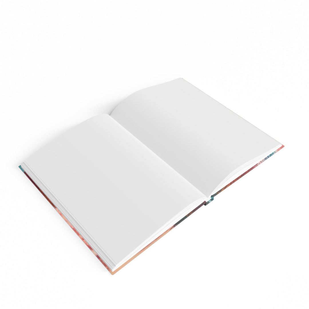 Colorful Heart Horizon - Hard Backed Journal - Paper products - g(0D·IO) - Graph - A5 - White