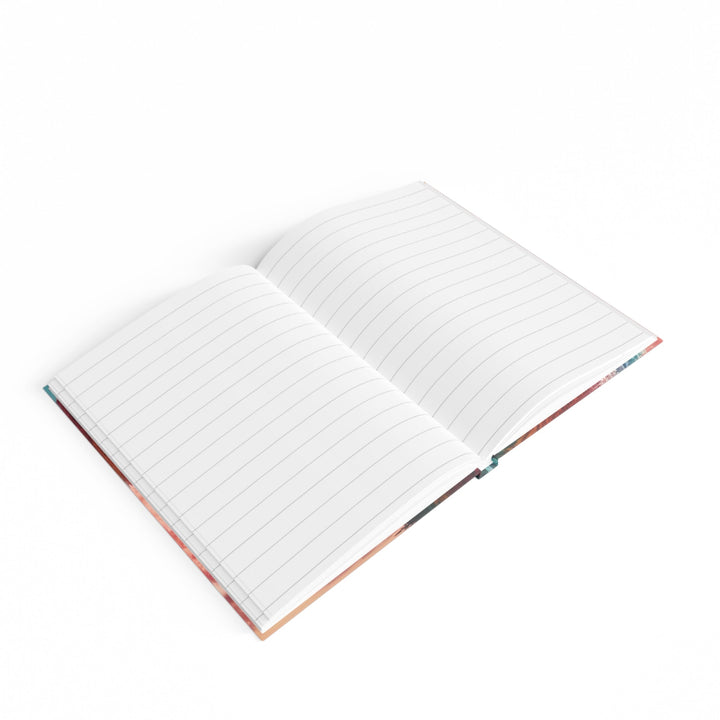 Colorful Heart Horizon - Hard Backed Journal - Paper products - g(0D·IO) - Graph - A5 - White