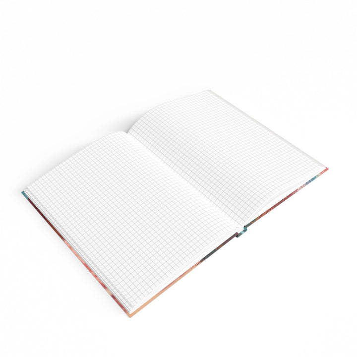 Colorful Heart Horizon - Hard Backed Journal - Paper products - g(0D·IO) - Graph - A5 - White