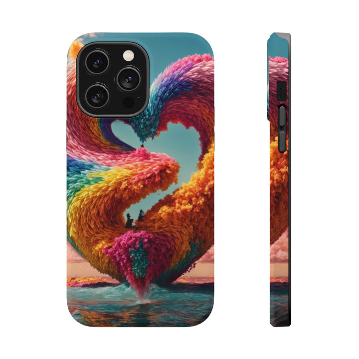 Colorful Heart Horizon - MagSafe Tough Case - Phone Case - g(0D·IO) - iPhone 14 Pro Max - Matte -