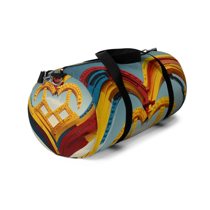 Colorful Heart Sculpture - Duffle Bag - Bags - g(0D·IO) - Large - -