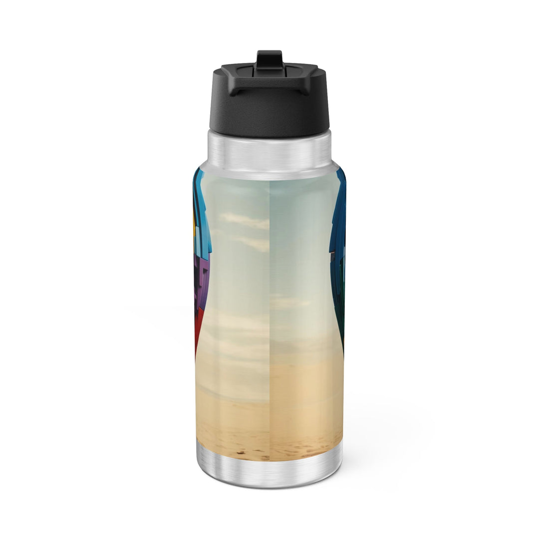 Colorful Love Om - Gator Tumbler 32oz - Mug - g(0D·IO) - Silver - 32oz -