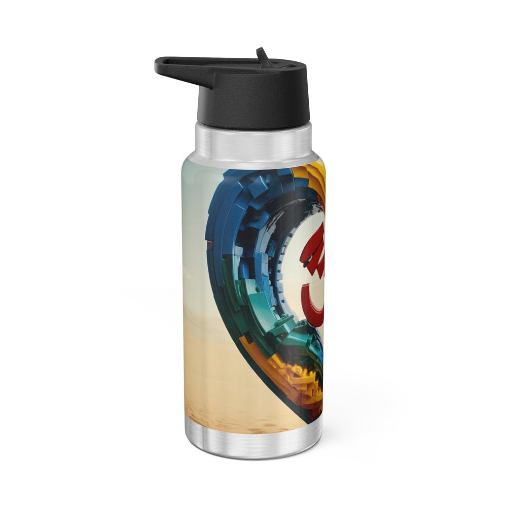 Colorful Love Om - Gator Tumbler 32oz - Mug - g(0D·IO) - Silver - 32oz -