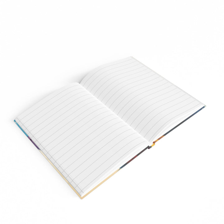 Colorful Love Om - Hard Backed Journal - Paper products - g(0D·IO) - Graph - A5 - White