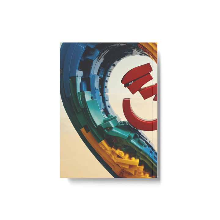 Colorful Love Om - Hard Backed Journal - Paper products - g(0D·IO) - Graph - A5 - White