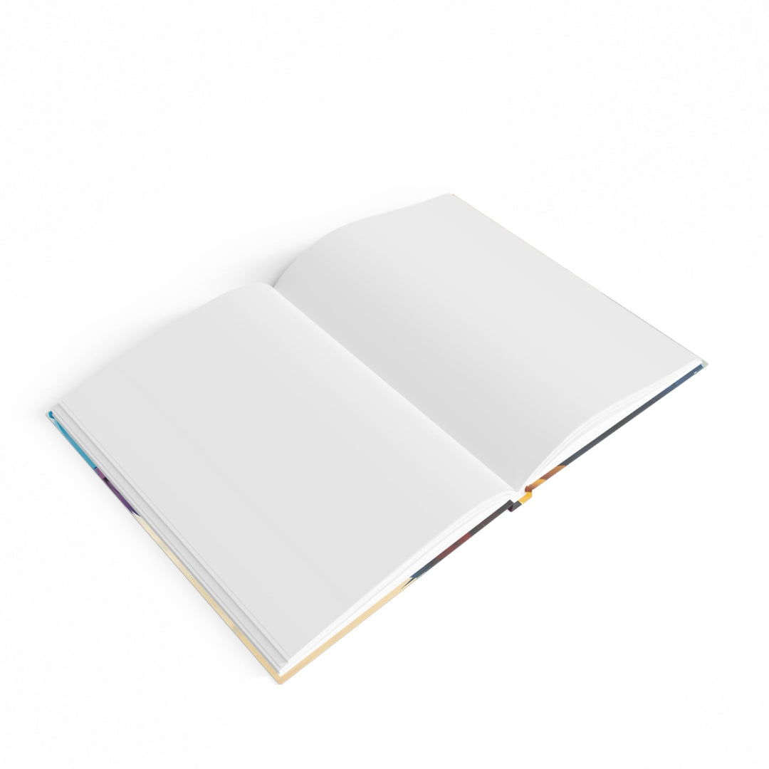 Colorful Love Om - Hard Backed Journal - Paper products - g(0D·IO) - Graph - A5 - White