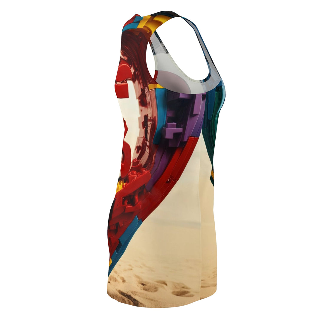 Colorful Love Om - Racerback Dress - All Over Prints - g(0D·IO) - XS - -