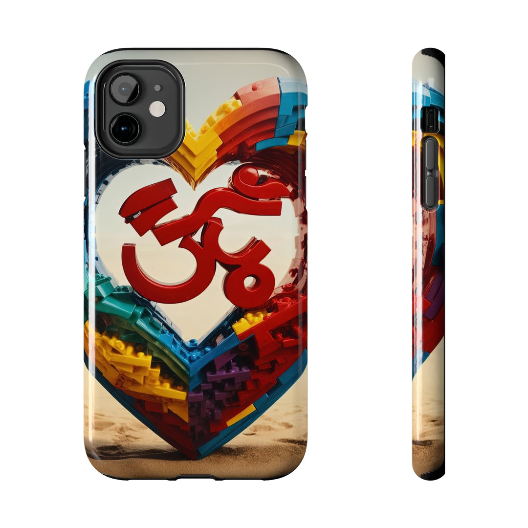 Colorful Love Om - Tough Phone Case - Phone Case - g(0D·IO) - iPhone 11 - -