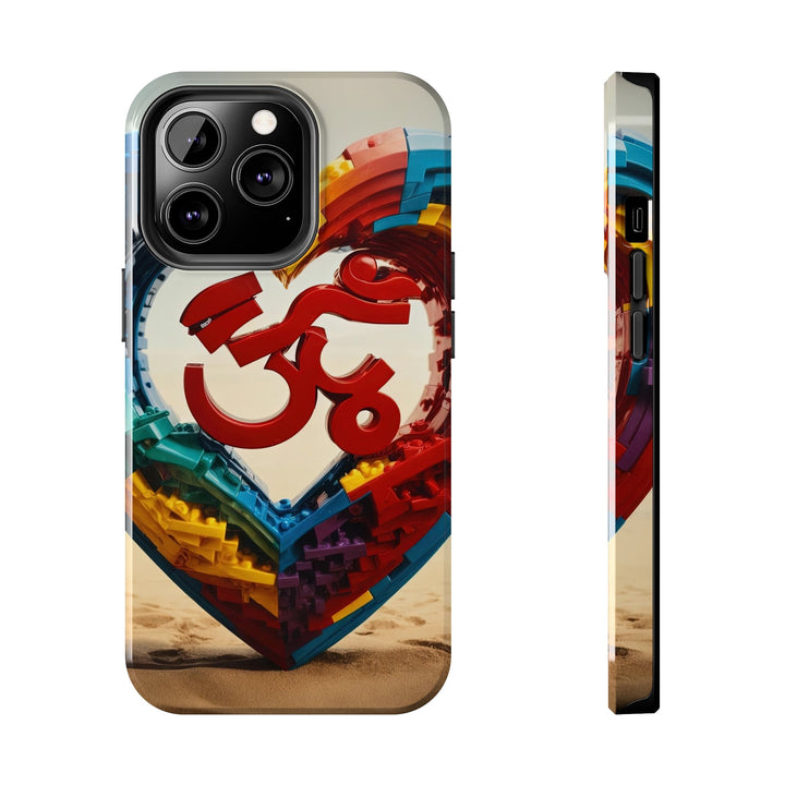 Colorful Love Om - Tough Phone Case - Phone Case - g(0D·IO) - iPhone 13 Pro - -