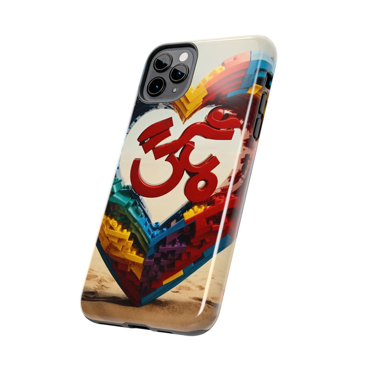 Colorful Love Om - Tough Phone Case - Phone Case - g(0D·IO) - iPhone 13 Mini - -